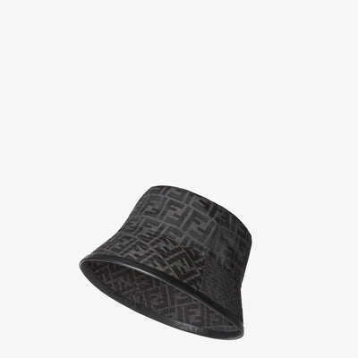 Bob en tissu jacquard FF noir