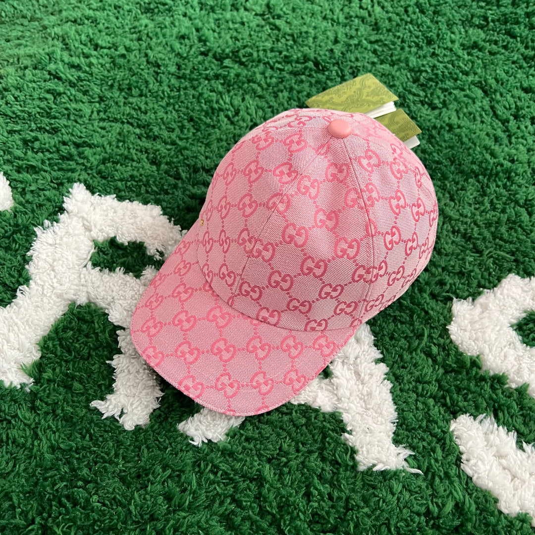 Casquette GG rose