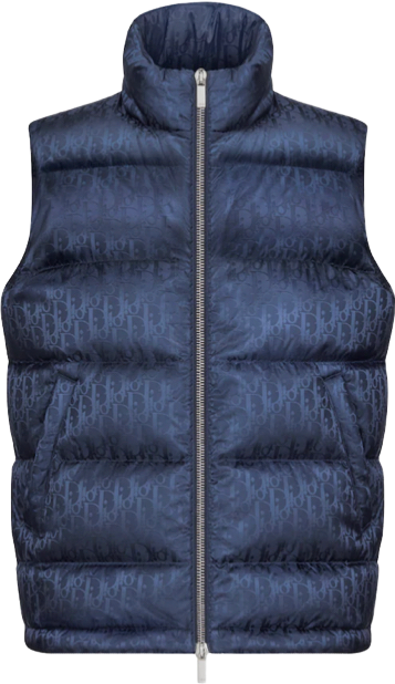 Doudoune sans manche blue navy CD facture