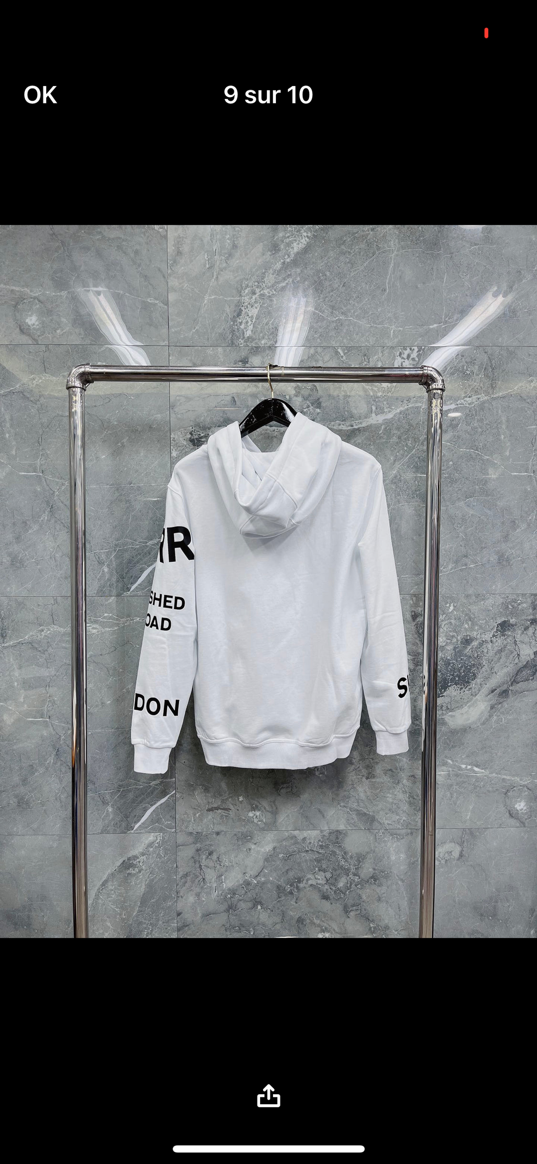 Sweat brb blanc