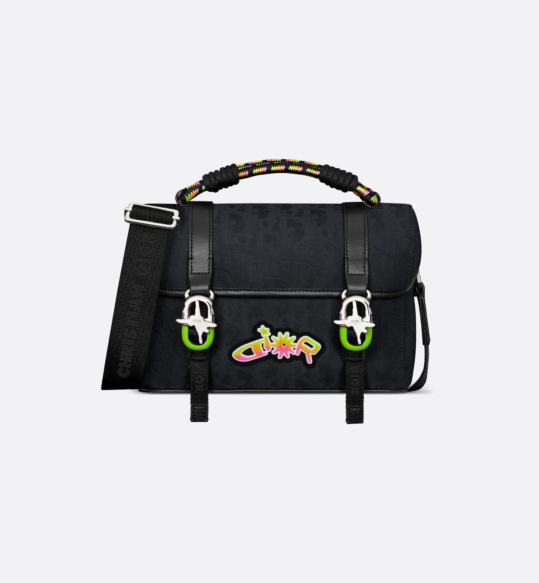 Sac Messenger à rabat Dior Hit The Road DIOR AND LEWIS HAMILTON