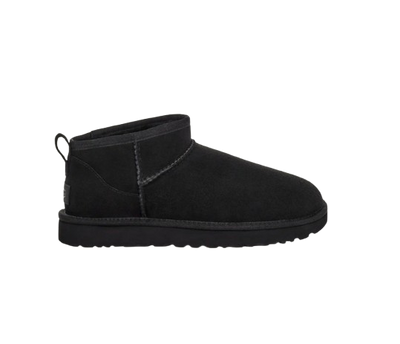 UGG Femme Botte Classic Ultra Mini Noir