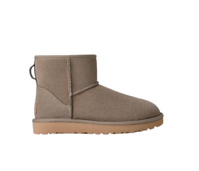 Femme Botte Classic Mini II Gris Galet