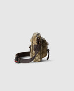 Sac à bandoulière en toile GG grand format