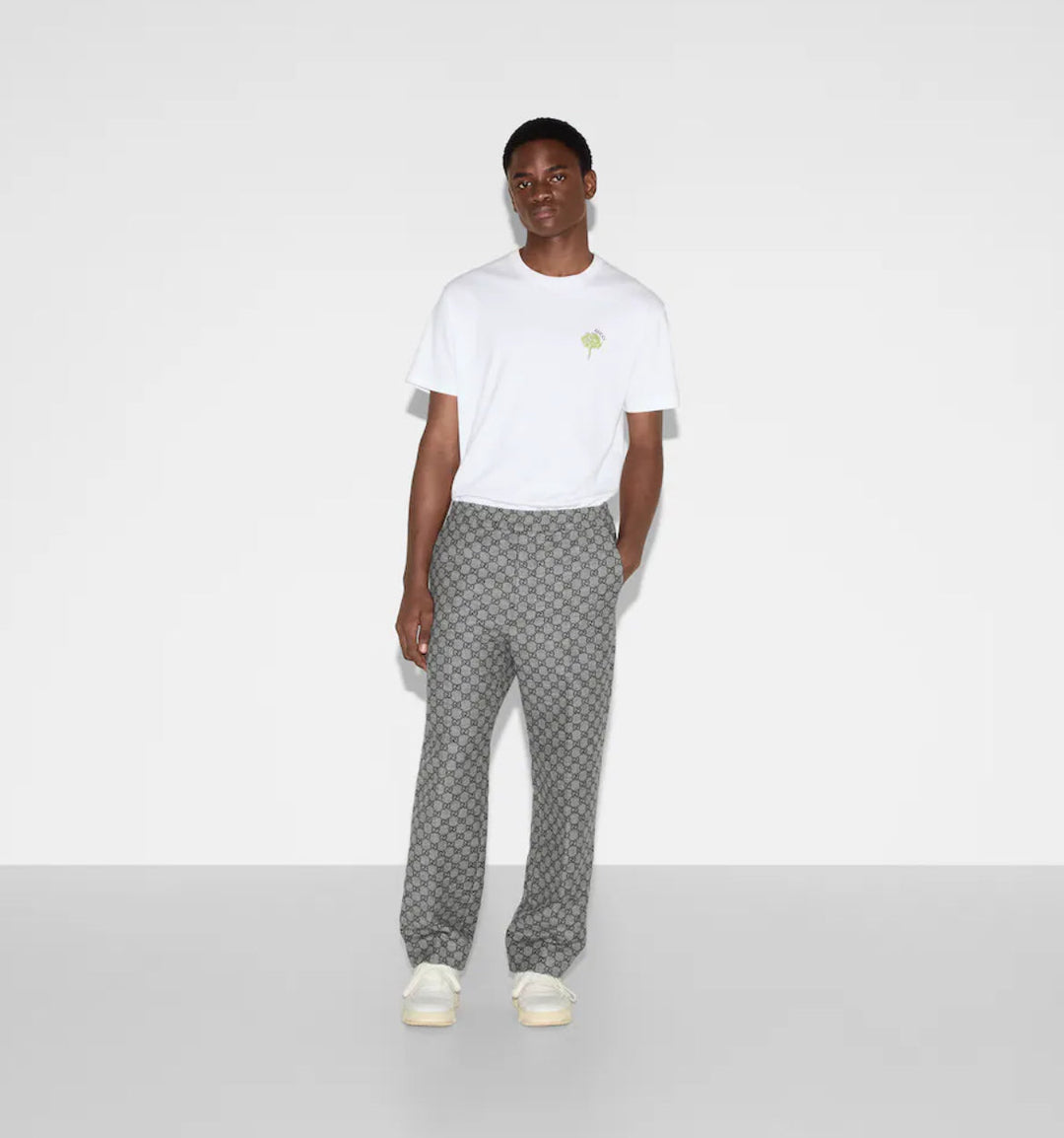 Pantalon en flanelle GG