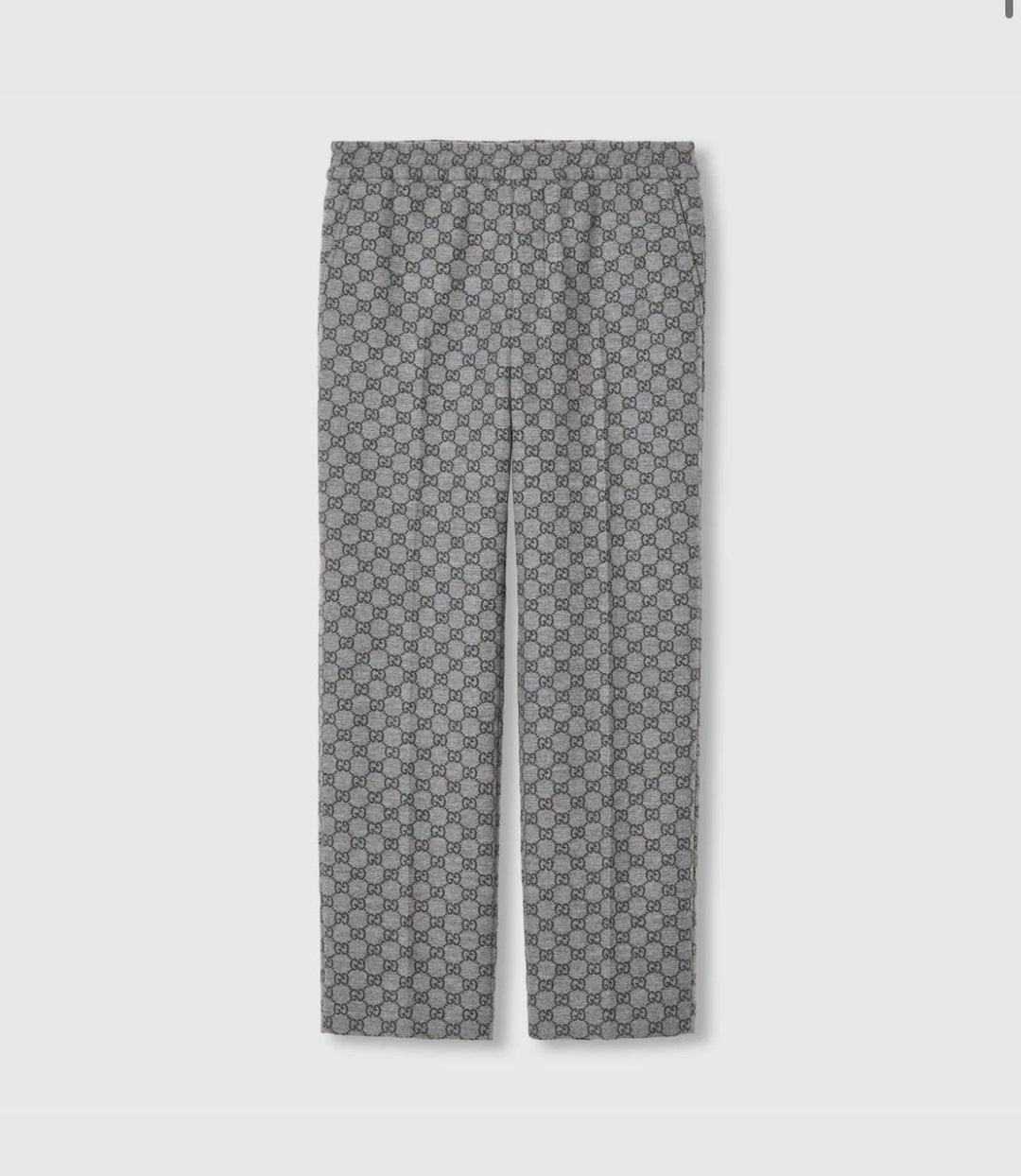 Pantalon en flanelle GG