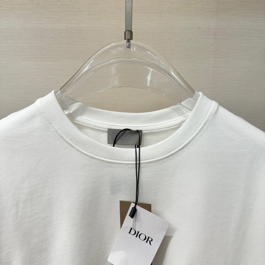 T-shirt CD Icon, coupe relax blanc