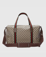 Sac de voyage avec bande Web moyen format