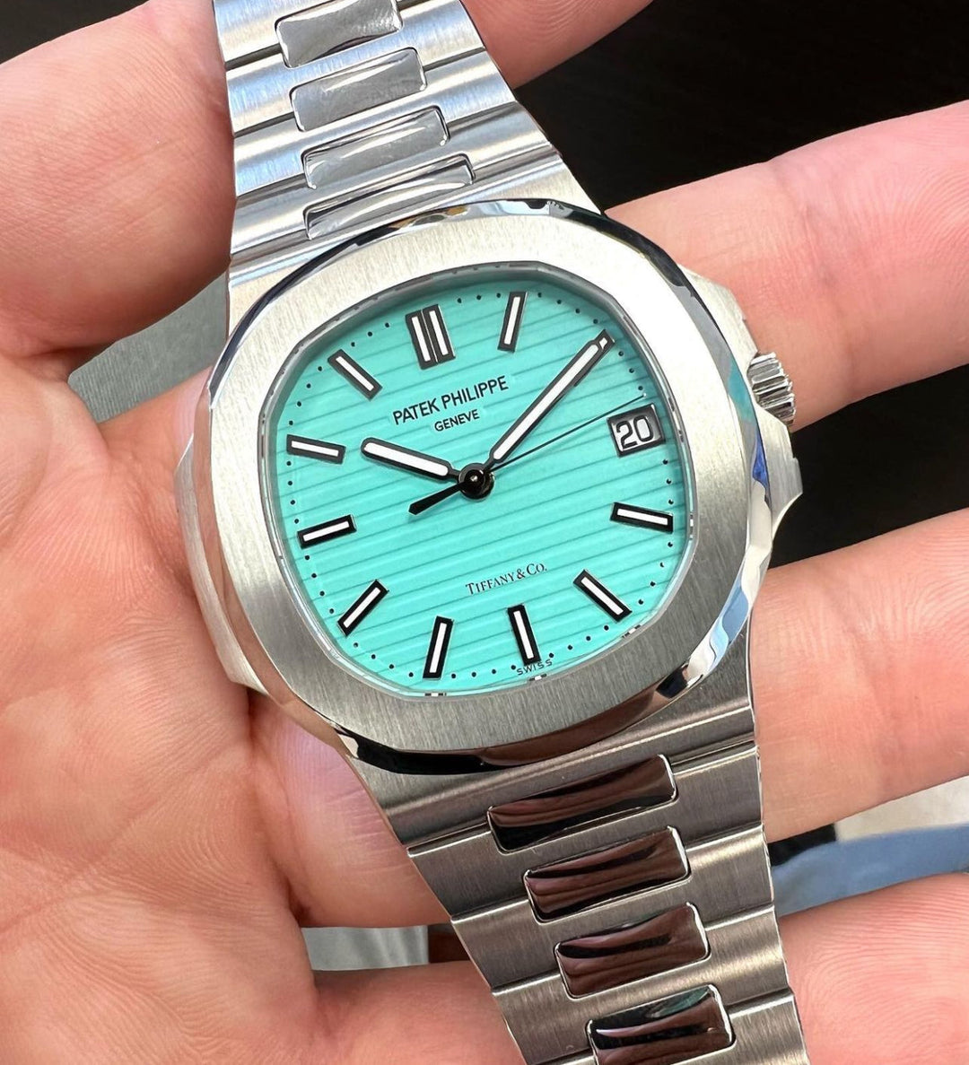Montre Patek Philippe Nautilus x Tiffany & Co