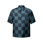 Ensemble LV monogramme bleu gris foncé