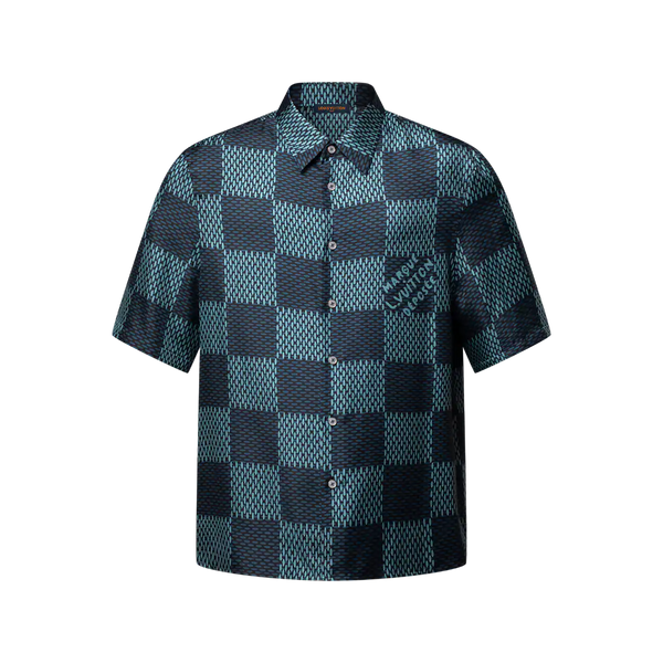 Ensemble LV monogramme bleu gris foncé