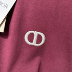 T-shirt CD Icon, coupe relax bordeaux