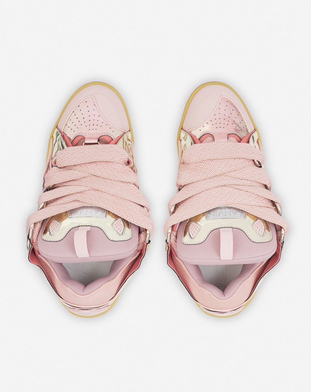 Lanvin Curb Metallic Pink