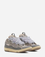 LANVIN LEATHER CURB GRIS