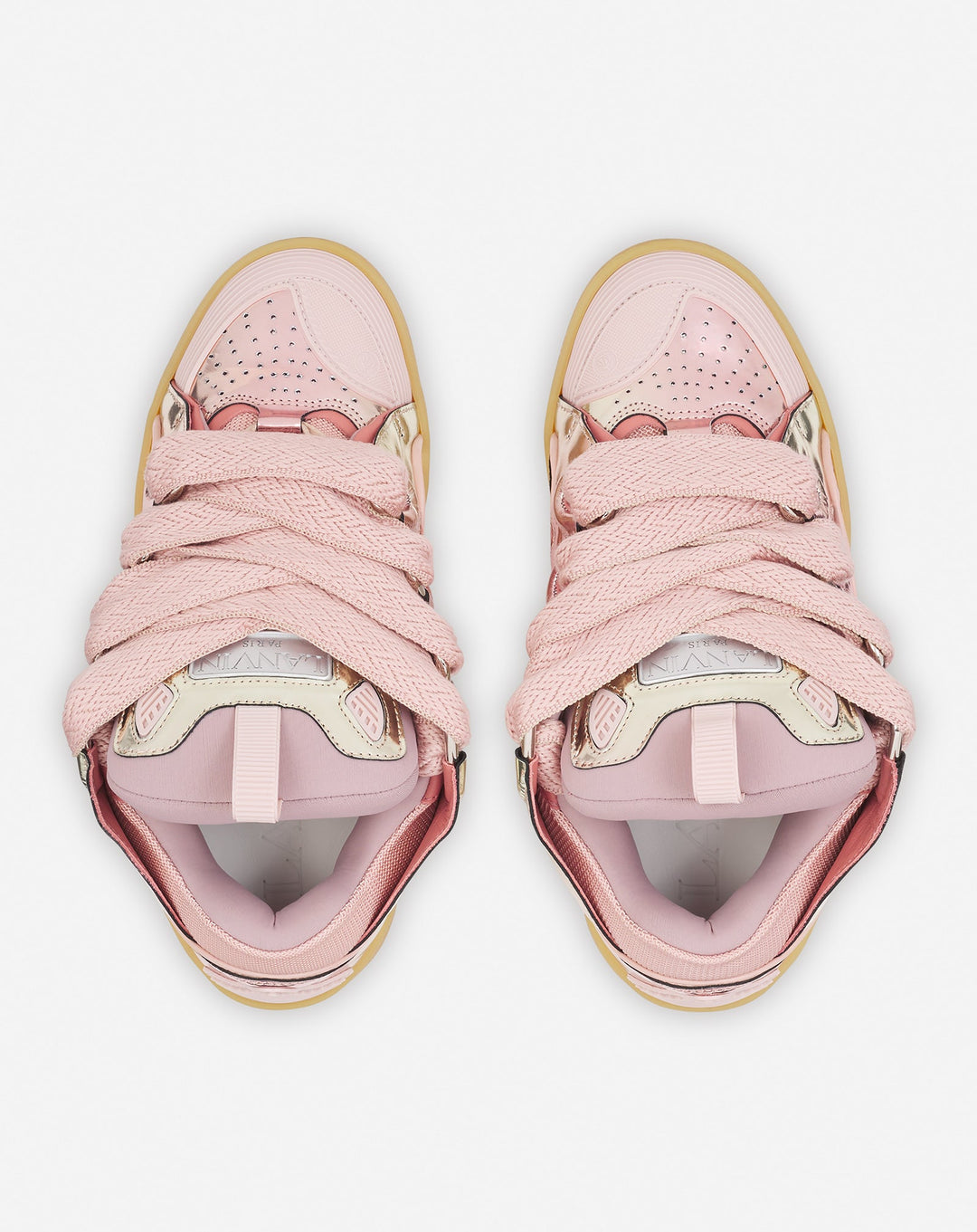 LANVIN METALLIC DUSTY ROSE