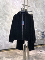 Veste Lv monogramme noir