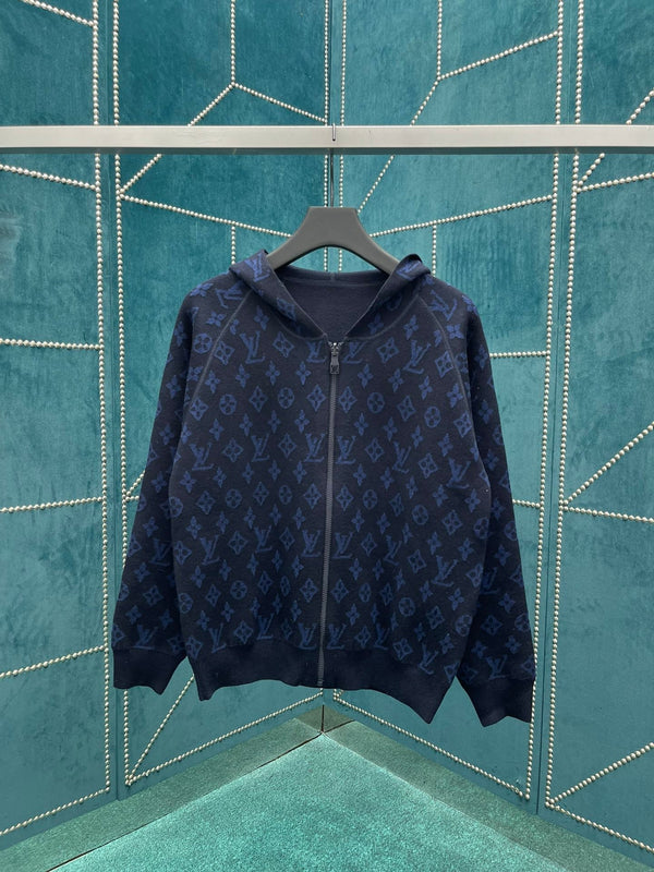 Veste Bleu monogramme