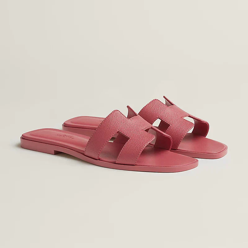 Hermes - Claquettes Rose de Venise